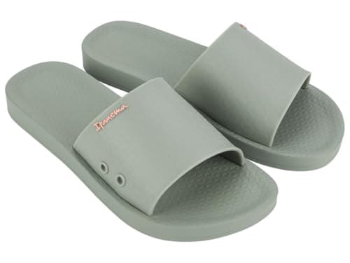 Image of Ipanema Women's ANAT Classic Slide FEM Slide Sandals, Green, 40 EU, Green, 8 UK