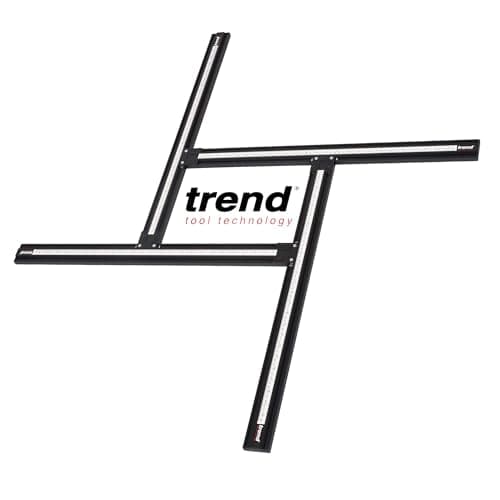 Image of Trend Adjustable Routing Jig Frame & Guide System for Creating Square and Rectangular Recesses, Slots, and Face Panel Molds with a Router, VARIJIG