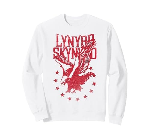 Image of Segal - Lynyrd Skynyrd - Lynyrd Skynyrd Eagle Stars Flying Sweatshirt