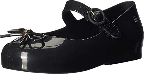 Image of Melissa - Unisex-Child Mini Sweet Love Bb Flats, 9 UK, Black