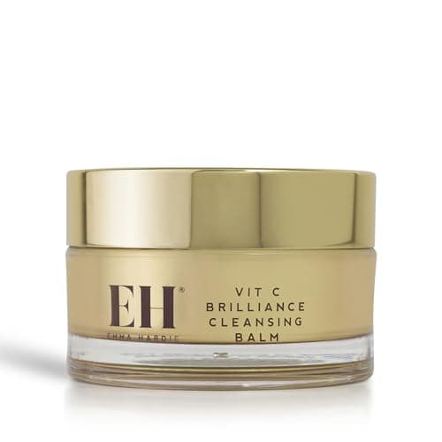 Image of Emma Hardie Vitamin C Brilliance Cleansing Balm (100g) - Brightening & Illuminating Cleanser with Vitamin C, Cranberry Seed Oil & Vitamin E, Deeply Cleanses, Hydrates & Revives Dull Skin