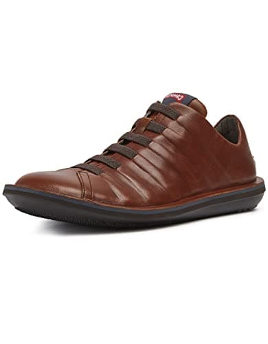 Image of Camper Men's Beetle Schuhe Low Top Sneakers, Braun Medium Brown 210, 9 UK