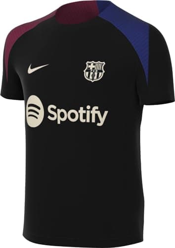 Image of Nike Unisex Children's FC Barcelona Dri-Fit Strike Short-Sleeved Top K Sweatshirt