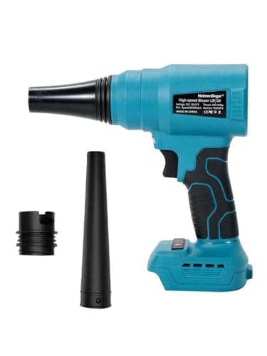 Image of Cordless Dust Blower - Air Blower for Makita Battery 18V with Brushless Motor, 15000 Pa, Lightweight Design for Leaves,Dust,Snow, Lawn Care,Patio Cleaning (Battery Not Included)