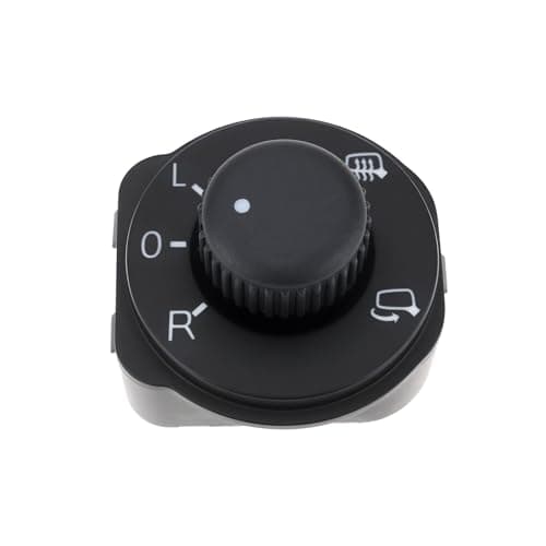 Image of eMagTech 6Pin Rear View Mirror Switch 1Z1959565F 1Z1959565J Compatible with Skoda Octavia 2004-2013 Compatible with Yeti 2010-2018