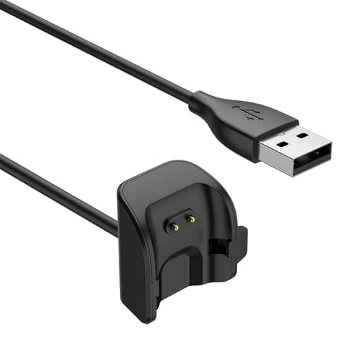 Image of USB Cable Charger compatible with Samsung Fit 2, FIT 2/R220, 100cm Replacement USB Charging Cradle Dock Stand Cable (1)
