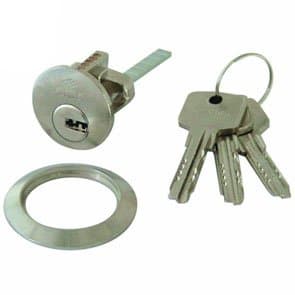 Image of Cisa Astral Rim Night Latch Cylinder NP