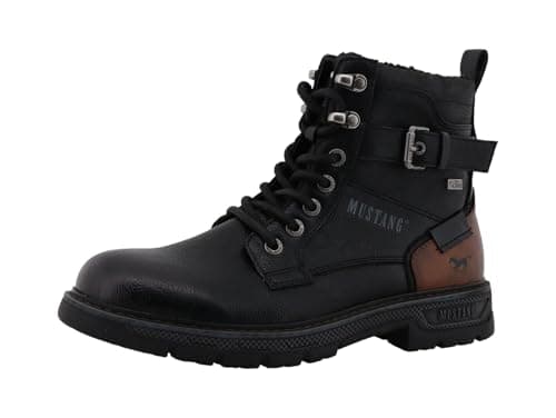 Image of MUSTANG Men's Ankle Boots 15M0161005, Black, 9.5 UK