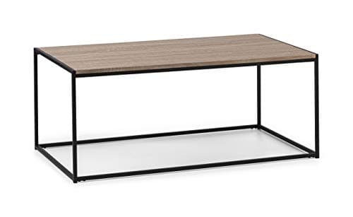 Image of Julian Bowen Tribeca Coffee Table, Sonoma Oak/Black