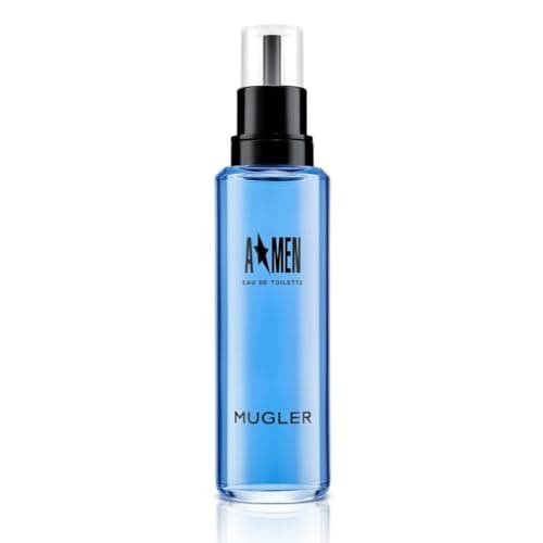 Image of MUGLER A*Men, Eau de Toilette, Refill Bottle, Men's Perfume, Amber, Woody and Gourmand Aroma, Fragrance for Men, 100ml