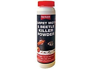 Image of 3xRentokil PSC49 Carpet Moth and Beetle Killer Powder