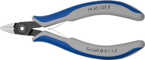 Image of KNIPEX Precision Electronics Diagonal Cutter with Multi-Component Handles 125 mm, 79 42 125 Z