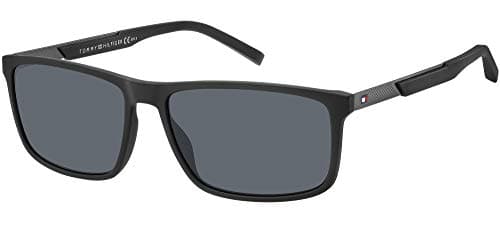 Image of Tommy Hilfiger TH 1675/S Matte Black/Grey 59/16/145 men Sunglasses