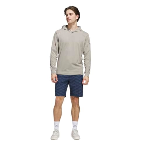 Image of adidas Men's Ultimate365 Elevated Hoodie, Putty Beige S25, 3XL