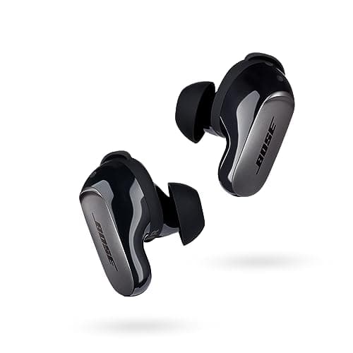 Image of Bose QuietComfort Ultra Wireless Noise Cancelling Earbuds, Bluetooth Noise Cancelling Earbuds with Spatial Audio and World-Class Noise Cancellation, Black (Renewed)