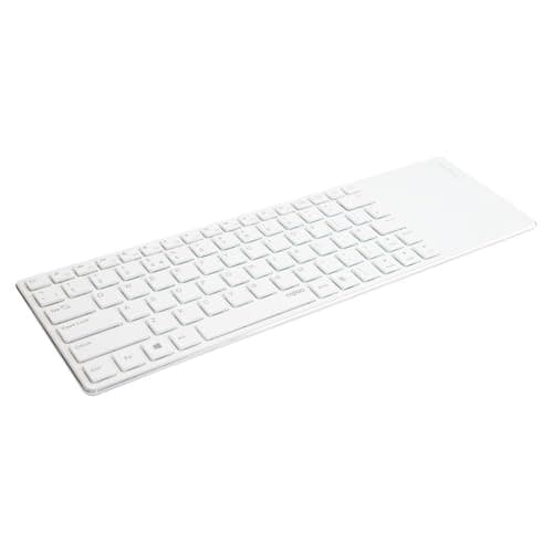 Image of Rapoo E2800P 5GHz Wireless Ultra-slim Multimedia Keyboard White UK Layout
