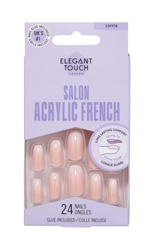 Image of Elegant Touch French Acrylic Nails No. 2