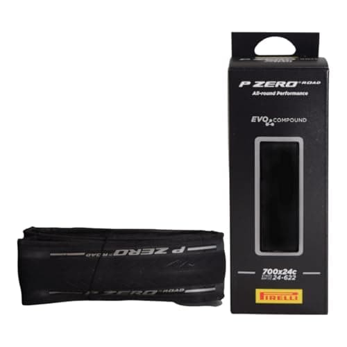 Image of Pirelli P-Zero Folding Road Bike Tyre, Clincher, 700 x 24c, Black