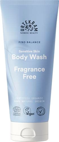 Image of Urtekram Body Wash - Fragrance Free, Find Balance, Sensitive, 200 ml, vegan, organic