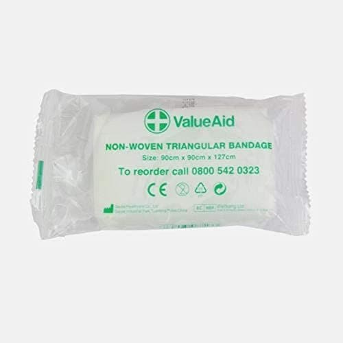 Image of Value Aid Non-Woven Triangular Bandage - Pack of 6