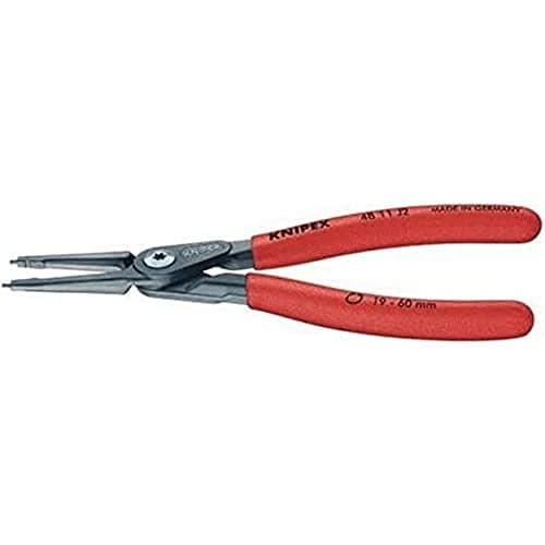 Image of Knipex 75079 180mm Internal Straight Tip Circlip Pliers 19-60mm Capacity