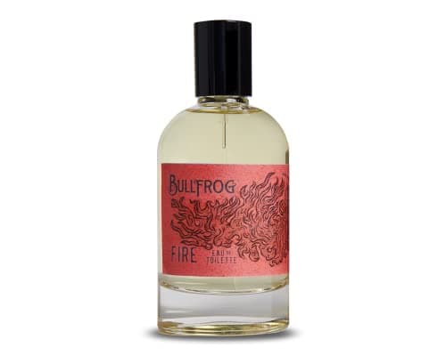 Image of Bullfrog Eau de Toilette Elements: Fire 100ml - Men's Fragrance - Citrusy, Fruity Notes with Blackcurrant, Mint, Patchouli and Oakmoss - Made in Italy