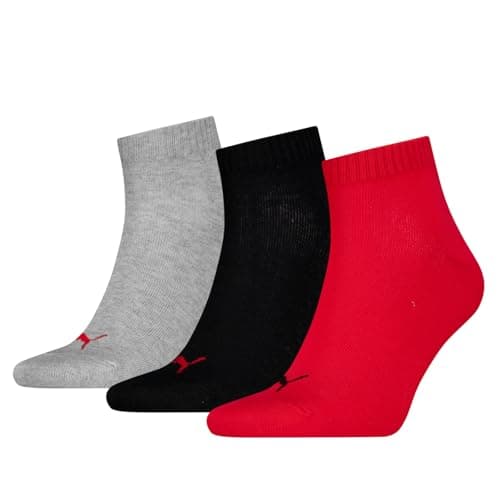 Image of PUMA Unisex Plain Quarter, 3 pack