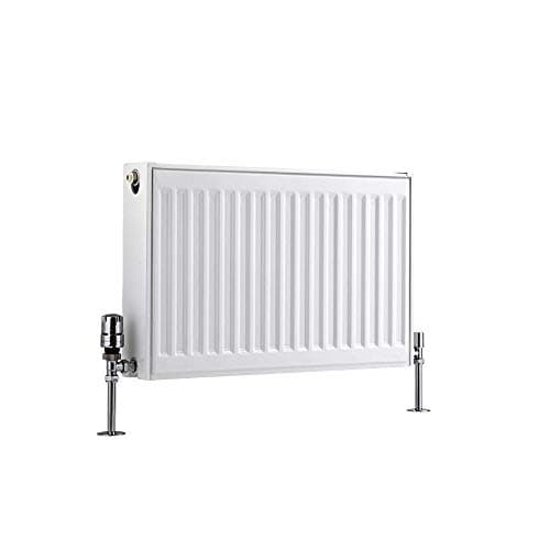Image of Milano Compact White Type 22 Horizontal Double Panel Convector Radiator - 400mm x 600mm