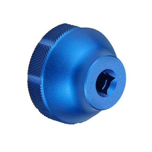 Image of HAPPOW BBT-69.2 Bottom Bracket Removal Tool –16-Notch 44mm 3/8" Drive for Bicycle Tools and Repair Equipment, Park Tool Compatible, Pedal Wrench and Lockring Removal（Blue）