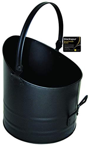 Image of BLACKSPUR BB-FS316 Round Fireside Bucket, Black