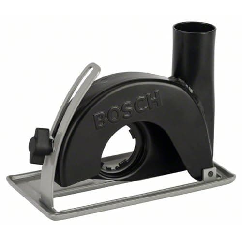 Image of Bosch 1x Cutting Guide with Dust Extraction Outlet (for PWS, Ø 115/125 mm, Accessories for Angle Grinders)