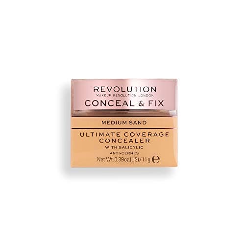 Image of Makeup Revolution, Conceal & Fix, Ultimate Coverage, Concealer, Medium Sand, 11g