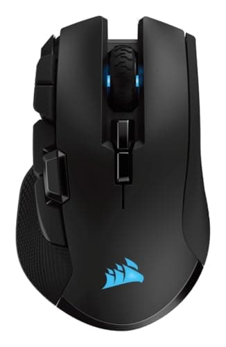Image of CORSAIR IRONCLAW Wireless RGB - FPS and MOBA Gaming Mouse - 18,000 DPI Optical Sensor - Sub-1 ms Slipstream Wireless