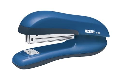 Image of Rapid F16 Half Strip Stapler, 30 Sheet Capacity, Includes Staples, Stapling, Tacking and Pinning, Aqua Blue, 23810502
