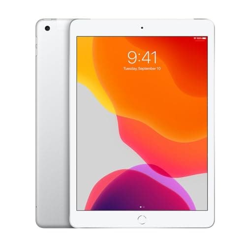 Image of 2019 Apple iPad (10.2-inch, Wi-Fi + Cellular, 32GB) Silver (Renewed)
