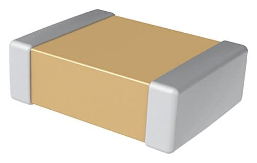 Image of SMD Multilayer Ceramic Capacitor, 0805 [2012 Metric], 1200 pF, 50 V, ± 10%, X7R, C Series Industrial Electrical capacitors