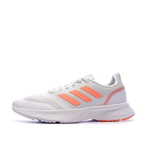 Image of adidas Nova Flow, Women's Women's running shoes, White (Ftwr White/Signal Coral/Ftwr White), 5.5 UK (38 2/3 EU)