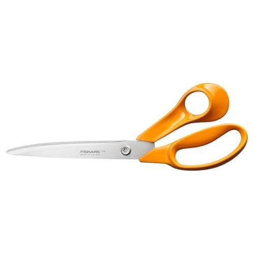 Image of Fiskars Classic Large Universal Pruner, Right-Handed use, Total Length: 25 cm, Improved Torx Screw and More Ergonomic Handle, Quality Steel/Plastic, Orange, 1075039