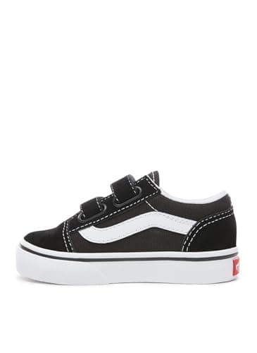 Image of Vans Old Skool V Unisex Kid's Sneakers, Black, 9 Child UK (26 EU)