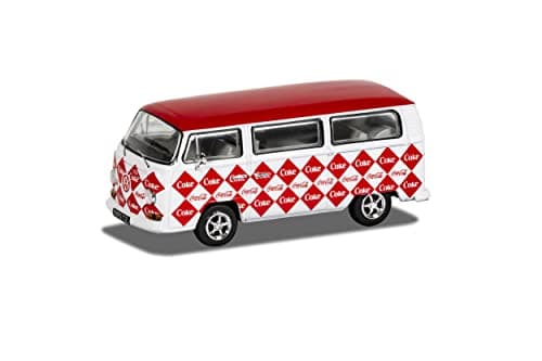 Image of Corgi Diecast Model Cars - CC02745 Coca Cola VW Camper Diamond - Men, Women & Kids Souvenir Gifts from UK - Small Die Cast Toy Car Models for Boys, Gift for Motor Enthusiasts