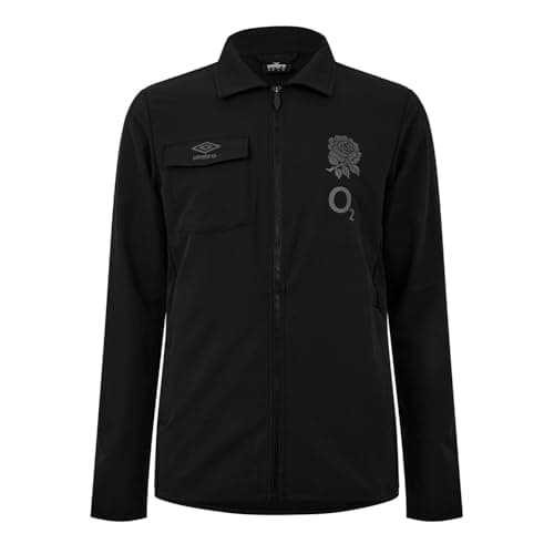 Image of Umbro Mens England Presentation Jacket 2024 Adults Black S