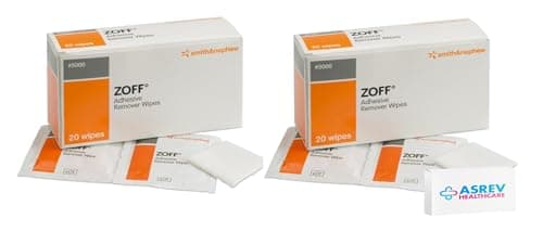 Image of Zoff Adhesive Remover Wipes - Pack of 2-20 Wipes