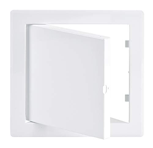 Image of Steinberg14 White 15x15 cm / 6x6 inch White Metal Access Panel - Access Door - Inspection Flap