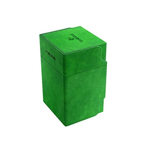 Image of Gamegenic Watchtower 100-Card Convertible Deck Box, Green