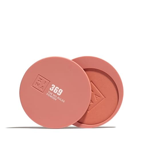 Image of 3INA MAKEUP - The No-Rules Powder 369 - Brown pink 3-in-1 Compact Powder with Hyaluronic Acid and Ceramides - Soft Formula