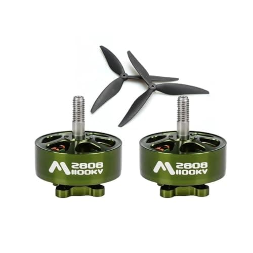 Image of M2808 1100KV Specs Brushless DC Motor 3-6S Power Unit 2322g Thrust For 7-8 Inch FPV Racing Long Range Drone 1/2/4PCS(2 Motor-1Pair blade)