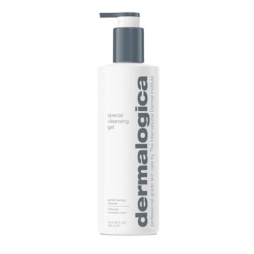 Image of Dermalogica Special Cleansing Gel 500ml - Soap-Free, Foaming Gel for All Skin Types, Removes Impurities and Maintains Skin's Natural Moisture, with Calming Balm Mint and Lavender Extracts