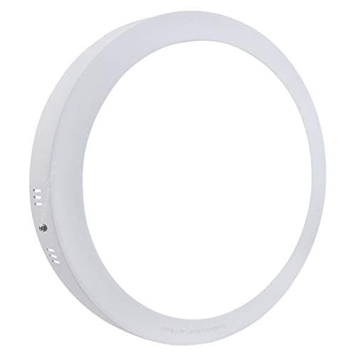 Image of 24W LED Round Surface Mount Ceiling Panel Down Light Cool White 6500K