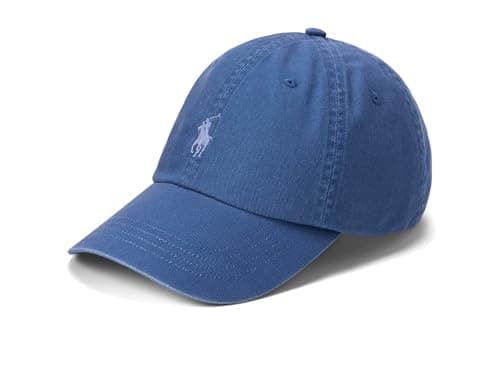 Image of Polo Ralph Lauren Men's The Iconic Cotton Chino Ball Cap Baseball, Old Royal, One Size