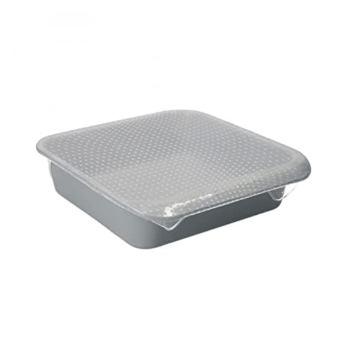 Image of MasterClass Silicone Stretch Lids, 4 Piece Set of Assorted Food Covers, An Eco Friendly Reusable BPA Alternative to Cling Film